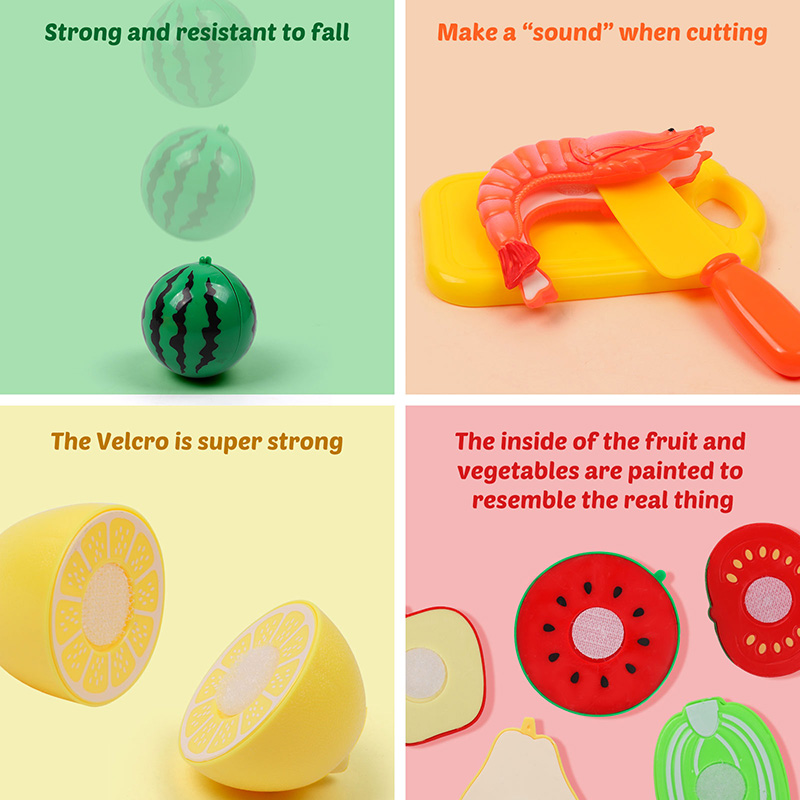 子供のおもちゃ 果物と野菜のカッティングセット 子供用ごっこ - Kids Outdoor Kitchen Accessories のレビューと価格