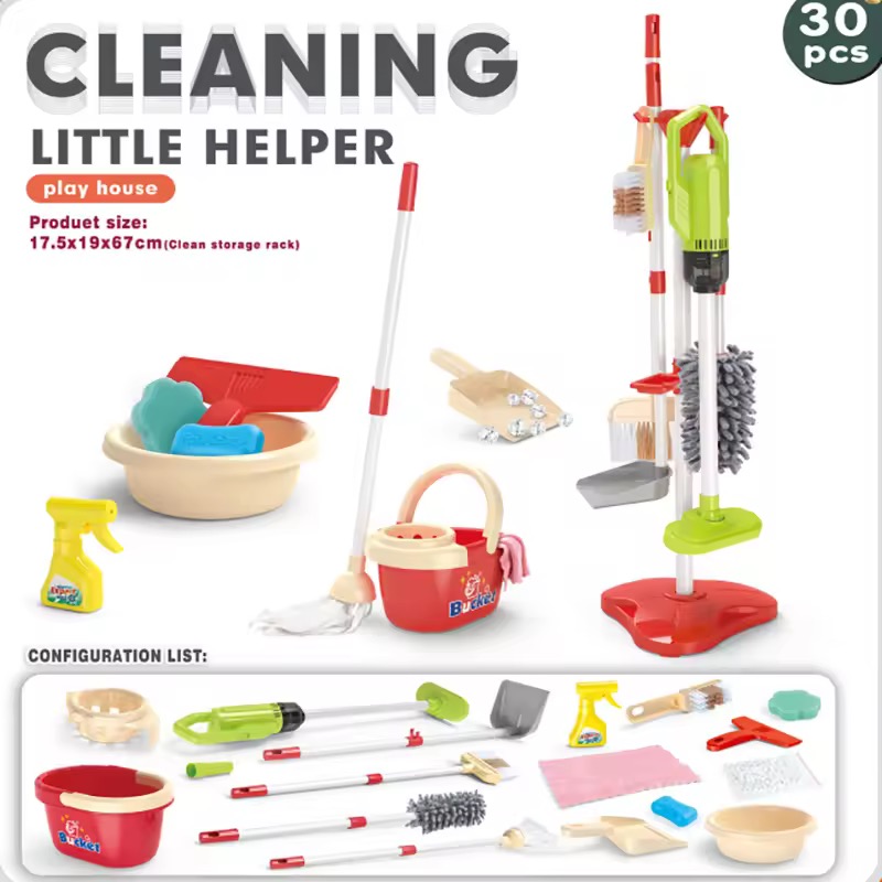 ごっこ遊びおもちゃ 子供用模擬清掃ツール 家庭用清掃ツール  - Kids Outdoor Broom のレビューと価格
